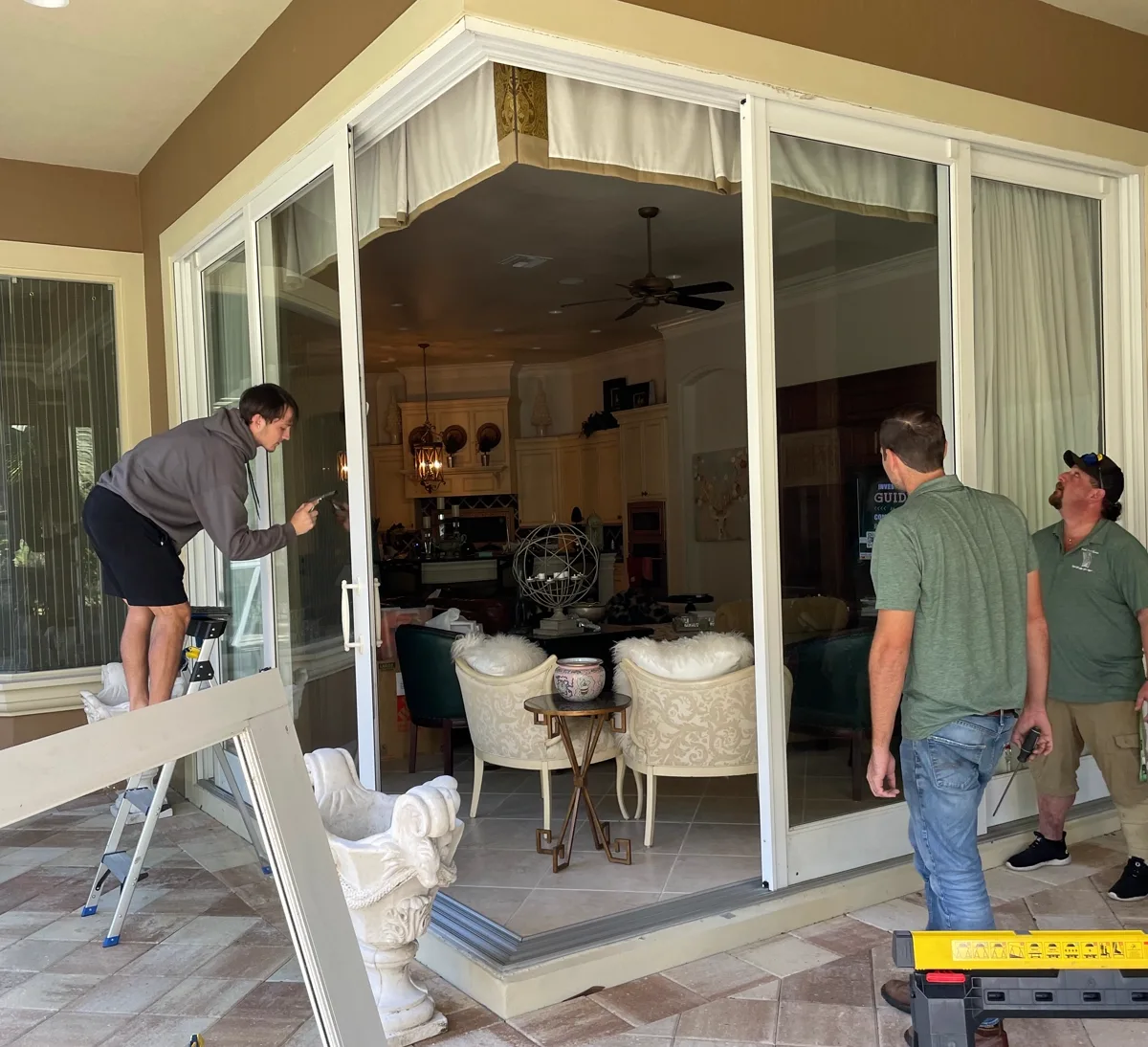 Jim and Joshua — DoorProblems.com Sliding Door Specialists