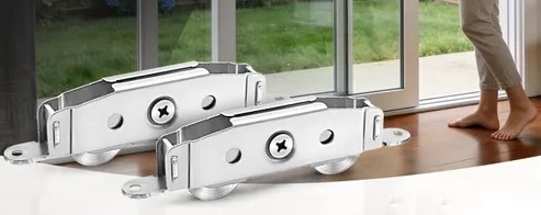 Roller replacement on a sliding glass door